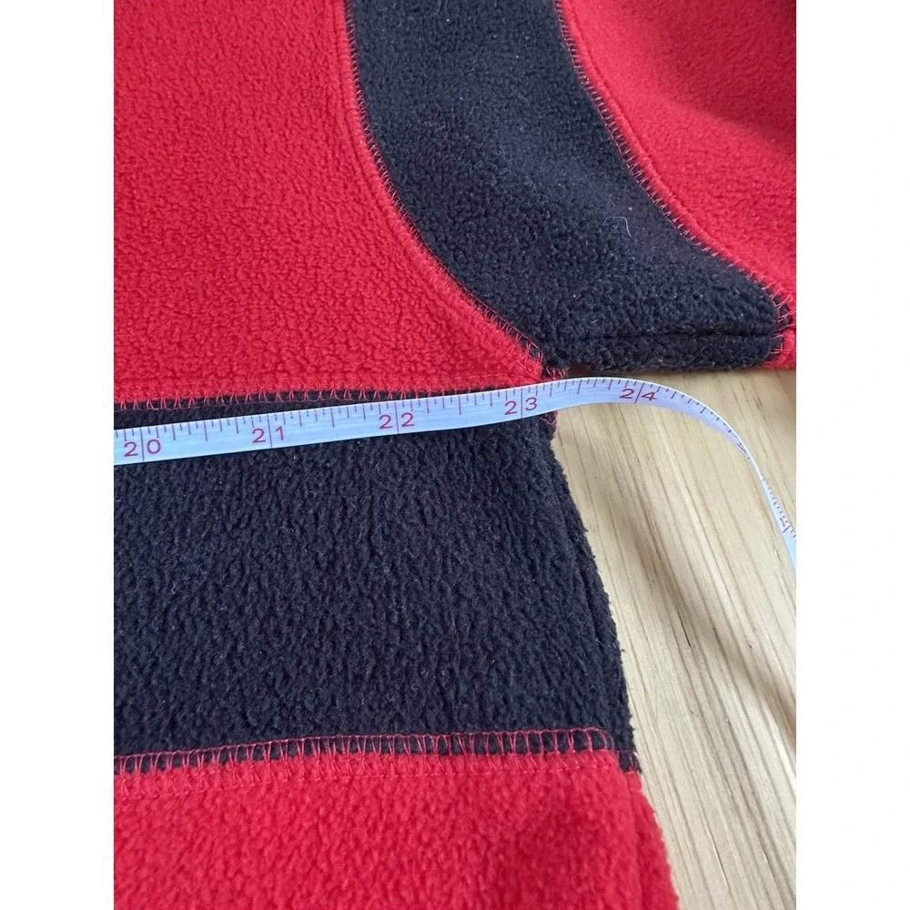 Ohio State Buckeyes Starter Fleece L Pullover Sweatshirt Red Y2K Large